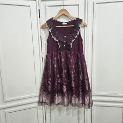 アクシーズファム(axes femme) 星プリントフリルONE PIECE