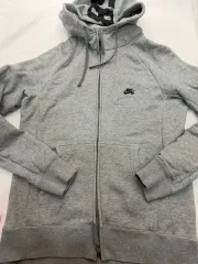 NIKE SB グレー フーディー ジップアップ ユニセックス