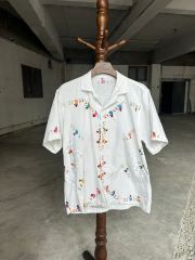 名作BODE ホワイト 刺繍 長袖シャツ ボーディ - メルカリ