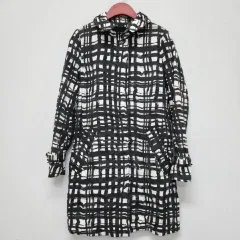 コーチ レディース ベルト付き CHECK プリンティング トレンチコート XXSサイズのサムネイル