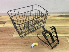 P4381 ■USED■DAHON ダホン EZ BASKET イージーバスケット カゴ フロントキャリア セット 脱着可能 Vブレーキ   ロードバイク 自転車 パーツ アクセサリーのサムネイル