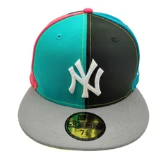 ニューエラ NEW ERA 59FIFTY MLB ベースボール チーム ロゴ 刺繍 マルチカラー 6パネルキャップ  メンズ  61.5cm