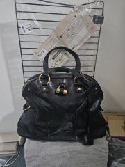 最終値下げ「断捨離」Marc Jacobs 黒革 ハンドバッグ 定価995＋税 