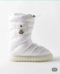 正規品 MONCLER 230万円 → 30万円 スノウ ブーツ ダウン 冬 靴 レディース 36のサムネイル