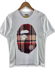A BATHING APE アベイシングエイプ チェック BIGサル 半袖Tシャツ 2307のサムネイル