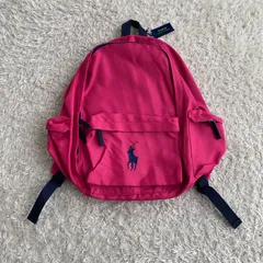 新品！POLO RALPH LAUREN ポロラルフローレン　リュック　backpack archive y2k ピンクのサムネイル