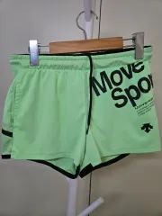 デサント Move Sport ハーフパンツ 蛍光 グリーン Mまでのサムネイル