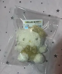ハローキティ GOLD HELLO KITTY キーホルダー ぬいぐるみ Sanrio