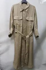（新品）Celebshopエディション フレンチリネン 100% シャツ ONE PIECE S