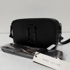 【タグ付き】MARC JACOBS マークジェイコブス THE SNAPSHOT DTM ザ スナップショット DTM スモール カメラバッグ クラッチ ショルダーバッグ ブラック B570