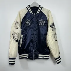 ニューエラ x ハイブリッド インク コラボ スカジャン ジャケット