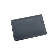 【中古】ホワイトハウスコックス Whitehouse Cox ホースレザー 名刺入れ ネイビー【メンズ】のサムネイル