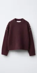 ZARA KIDS スタッズ ニットセーター 新品