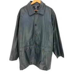 クティール kutir フェイクレザーオーバージャケット メンズ JPN：L のサムネイル