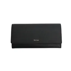 【ギフト対応可】ポールスミス PAUL SMITH 長財布 Multi Stripe Long Wallet レザー ロゴ ブラック ストライプ ファッション 人気 ブランド おしゃれ 誕生日 記念 プレゼント ギフト 送料無料