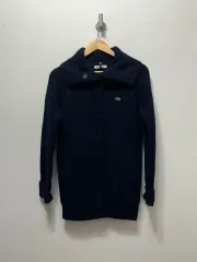 ラコステ（LACOSTE） ネイビー ニット カーディガン S