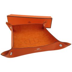 HERMES ヴィドポッシュ トレイ ミニ レザー - メルカリ