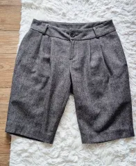 ヘリンボーン ハーフ パンツ ハーフパンツ 27 28