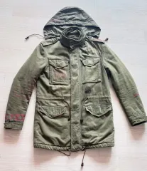 正規品 Dsquared2 REBEL M65 ミリタリー パーカ-eu48のサムネイル
