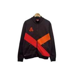 100 NIKE ACG チョコ ブラウン ビックロゴ トラックジャージ ジップアップ ジャケット