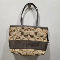 COACH シグネチャー ジャカード トートバッグ