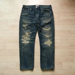 超希少】リーバイス501 キムタクモデル W34 鬼ヒゲ ビンテージ加工