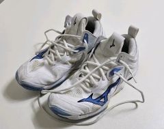 MIZUNO DF 01 MAX バドミントンシューズ ホワイト/ゴールド - メルカリ