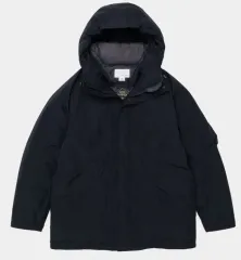 (定価140) nanamica ゴアテックス ダウンコート ブラック L