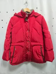 DAKS ゴルフ レッド フード グースダウン ジャケット 100のサムネイル