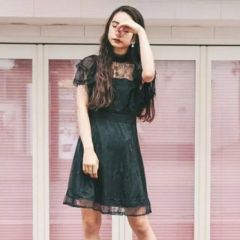 BUBBLES スクールガーリーリボンワンピース Mサイズ - メルカリ