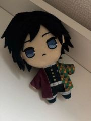 冨岡義勇　ぬいぐるみ　着せ替え　20cm 鬼滅の刃 鬼滅の刃 冨岡義勇 20cm 着せ替えぬいぐるみ - メルカリ