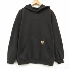 XL/古着 カーハート 長袖 スウェット パーカー メンズ 大きいサイズ 黒 26apr06