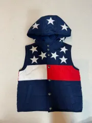 Tommy Hilfiger Kids(トミーヒルフィガーキッズ) リバーシブルダウンベスト 4t