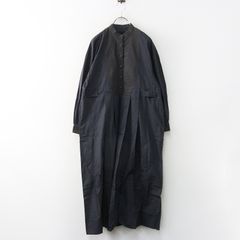 Veritecoeur ☆ラミーキャンブリックロングワンピースチャコールフリー