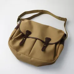 美品 英国 M BILLINGHAM ビリンガム スタジオサッチェルバッグ ベージュ┃ショルダーバッグ 肩掛け フラップ開閉【2400014922165】のサムネイル