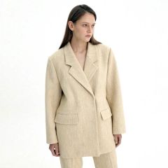 la peau de gem ドライメッシュテーラードジャケット 完売色 - メルカリ