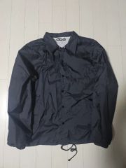 CDG コムデギャルソン ナイロンコーチジャケット L ネイビー - メルカリ