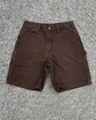 Carhartt ブラウン カーゴショートパンツ 36インチ - メルカリ