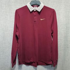NIKE GOLF 長袖ポロシャツ バーガンディ Lサイズ - メルカリ