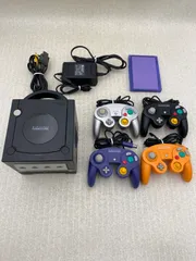 ゲームキューブ 本体 ブラック　 動作品　コントローラー4点　ゲームボーイプレイヤー　スタートアップディスク付き