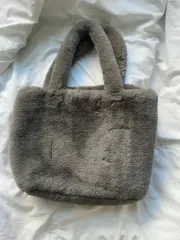 H&M フェイクファー トートバッグ