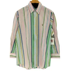 ポロラルフローレン POLO RALPH LAUREN CLASSIC FIT スモールポニー刺繍 L/Sストライプシャツ メンズ  S
