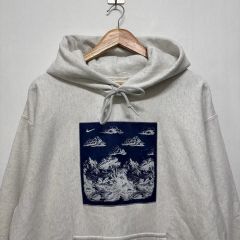希少/美品】NIKE 勝利の女神 サモトラケのニケ パーカー グレー 2XL