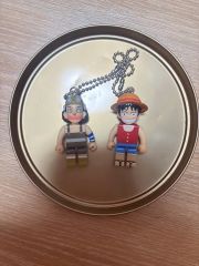 ONE PIECEアクリルブロックチャーム ウソップ ドフラミンゴ2個セット 