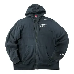 (即日発送) NIKE USATF ビックプリンティング フード ジップアップ