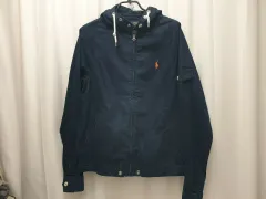 ポロ ラルフローレン ネイビ コンバーチブル フード (XS)