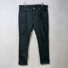 最終値下】 HELMUT LANG パンツ レザー風樹脂コーティング - メルカリ