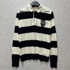 A BATHING APE BAPE ボーダー ラガーシャツ L - メルカリ