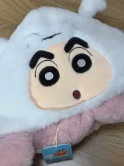 クレヨンしんちゃん シロ ニット帽 マフラー 手袋 一体型のサムネイル