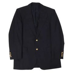 LAUREN RALPH LAUREN 紺ブレ 金ボタン テーラードジャケット - メルカリ
